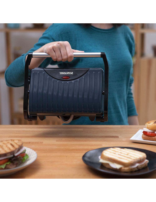 SONASHI 2 SLICE NON-STICK GRILL MAKER 700W
