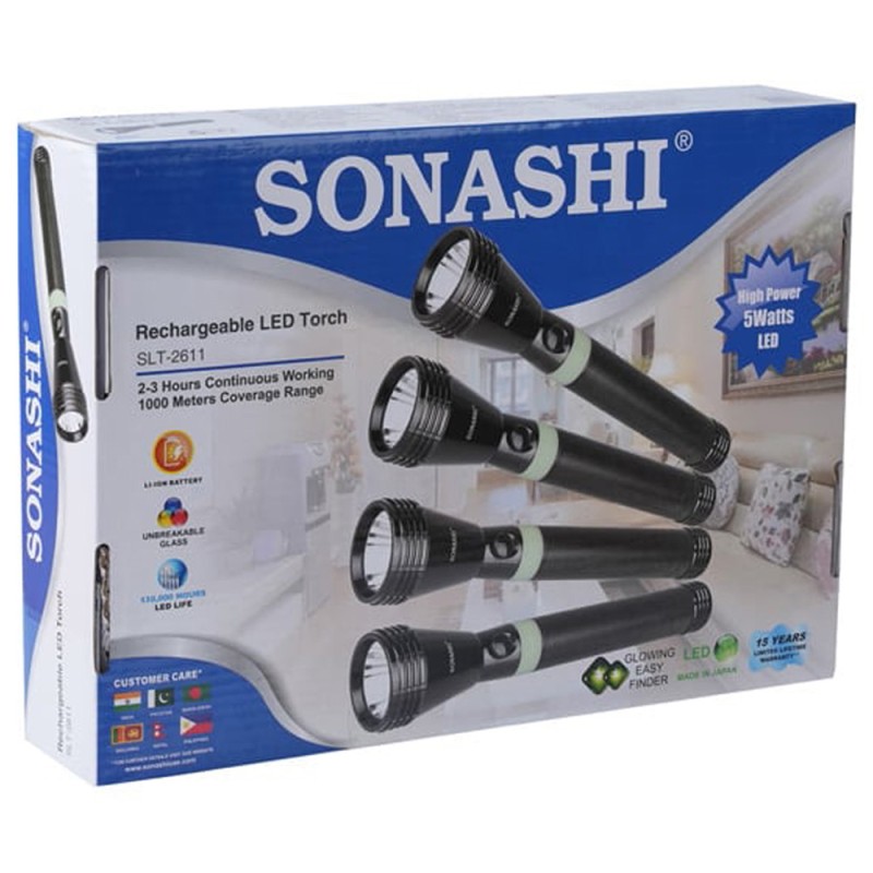 SONASHI SLT- 2611 4PEC كشاف يدوي