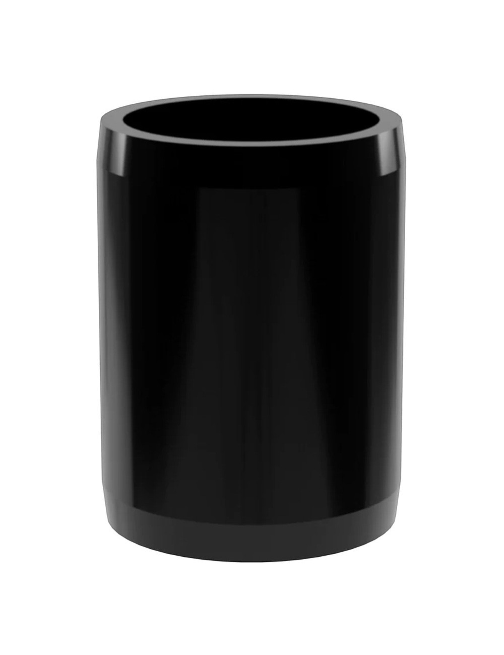 KHARAFI PLASTIC ELECTRIC FITTING JOINT COUPLER 1.1/2" BLACK