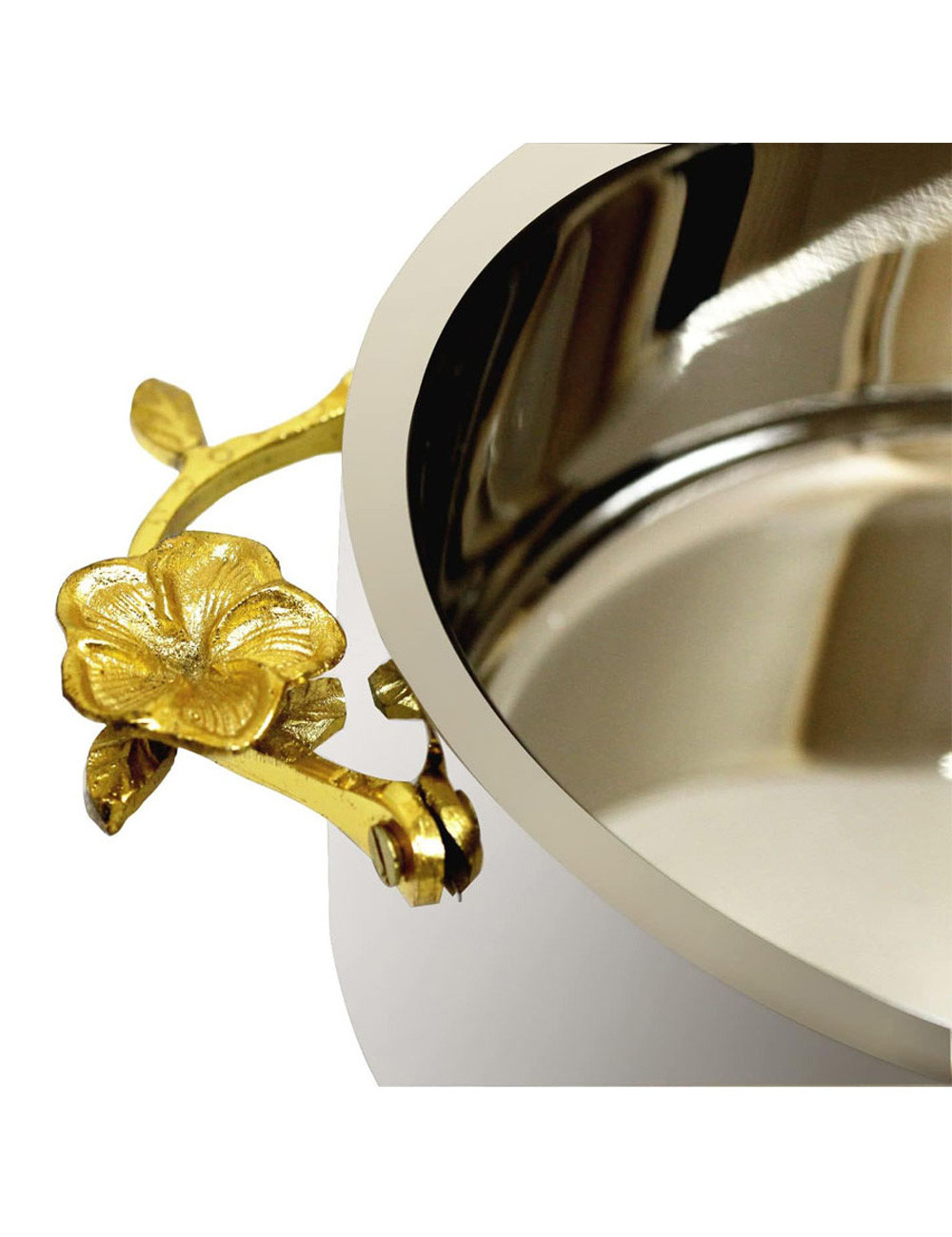 DOME DESING SS HOTPOT 24CM 3LTR SILVER ON STAGE