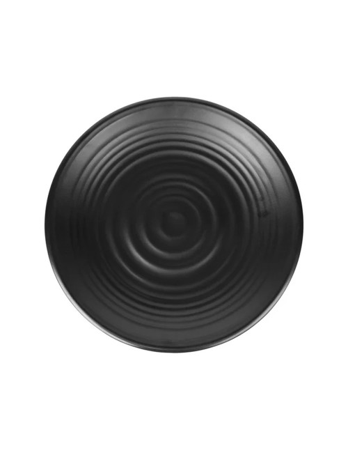 DWMP-027 MATT SMALL PLATE-BLACK