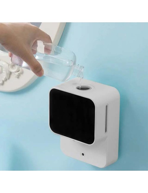 2071 RECHATGEABLE HAND WASHING DISPENSER WITH SENSOR & BODY TEMPRETURE