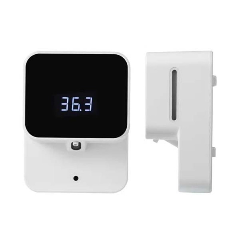 2071 RECHATGEABLE HAND WASHING DISPENSER WITH SENSOR & BODY TEMPRETURE