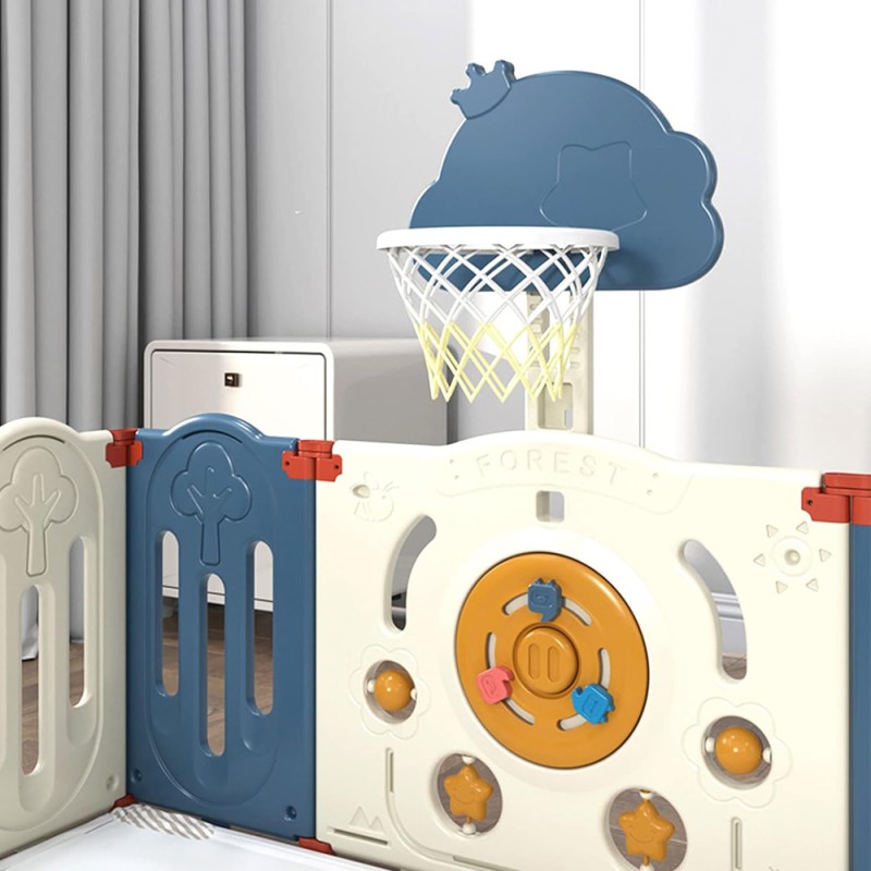 RMX-015 BABY PLAY FENCE 152*76*103CM