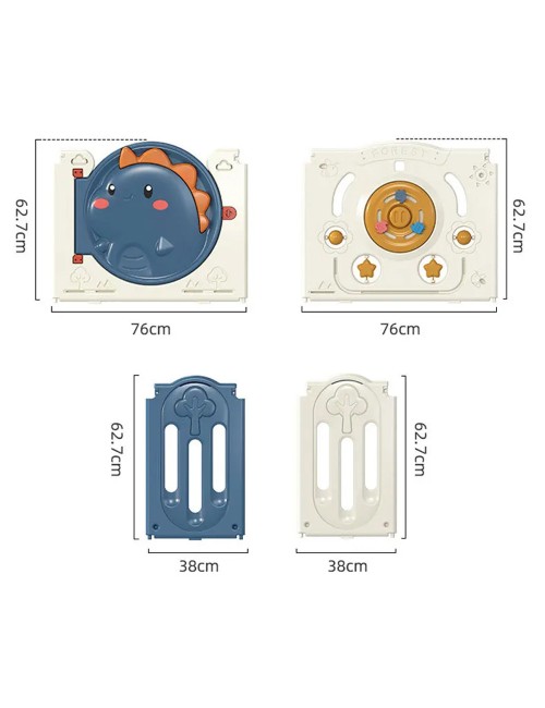 RMX-015 BABY PLAY FENCE 152*76*103CM