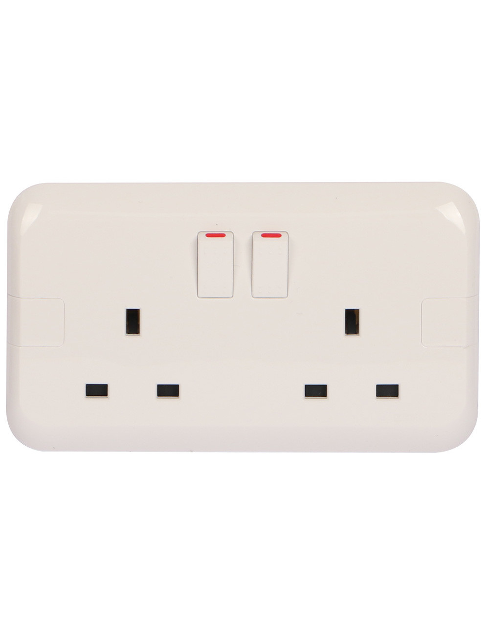 SCAME-INNOVA DOUBEL SOCKET 13AMP WHITE