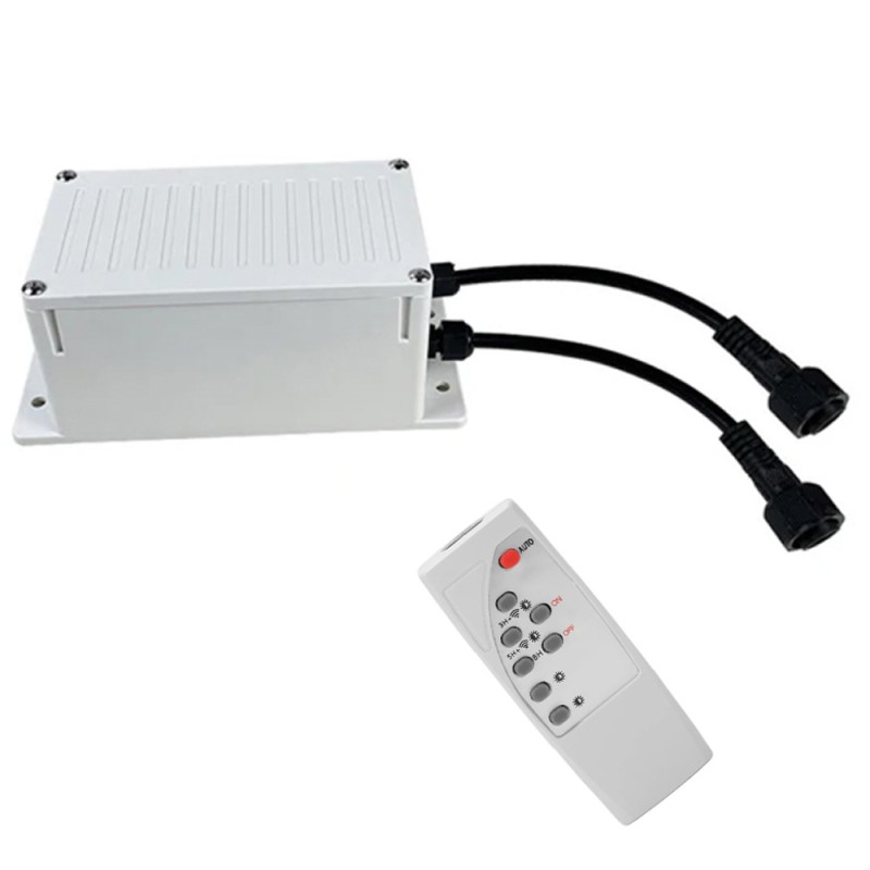 طقم روب لايت طاقة شمسية 30 متر Warm White LED