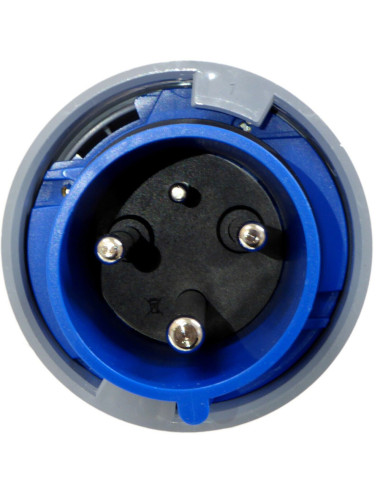 INDUSTRIAL PLUG 3 PIN × 63 AMP 220/240V