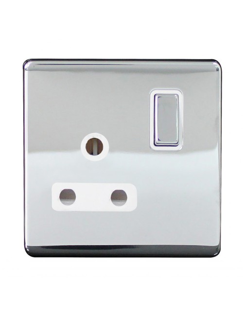 PCW SCAME MODERNA SOCKET 15AMP CHROME