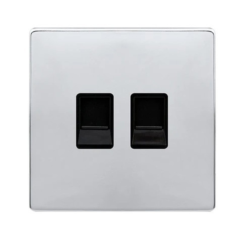 سكامى مودرنا نكل معتق بلاك كمبيوتر مجوز PNBS/L CAT6 RJ45
