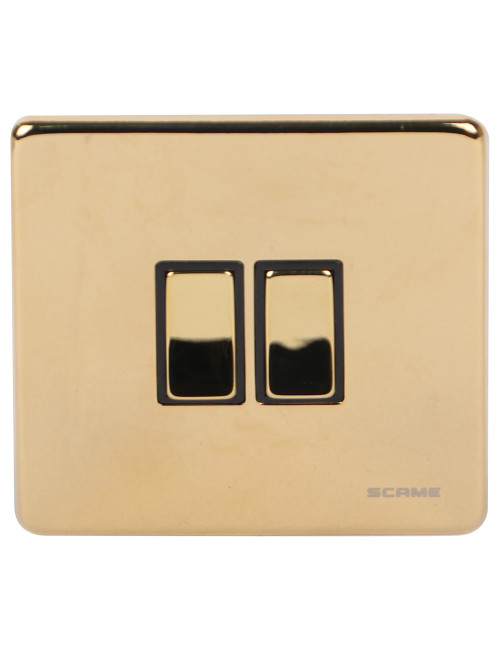 PBB S/L SCAME MODERNA DOUBLE SWITCH GOLD