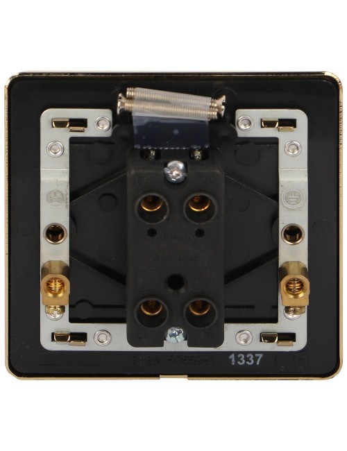 PBB S/L SCAME MODERNA GOLD SWITCH WITH BULB