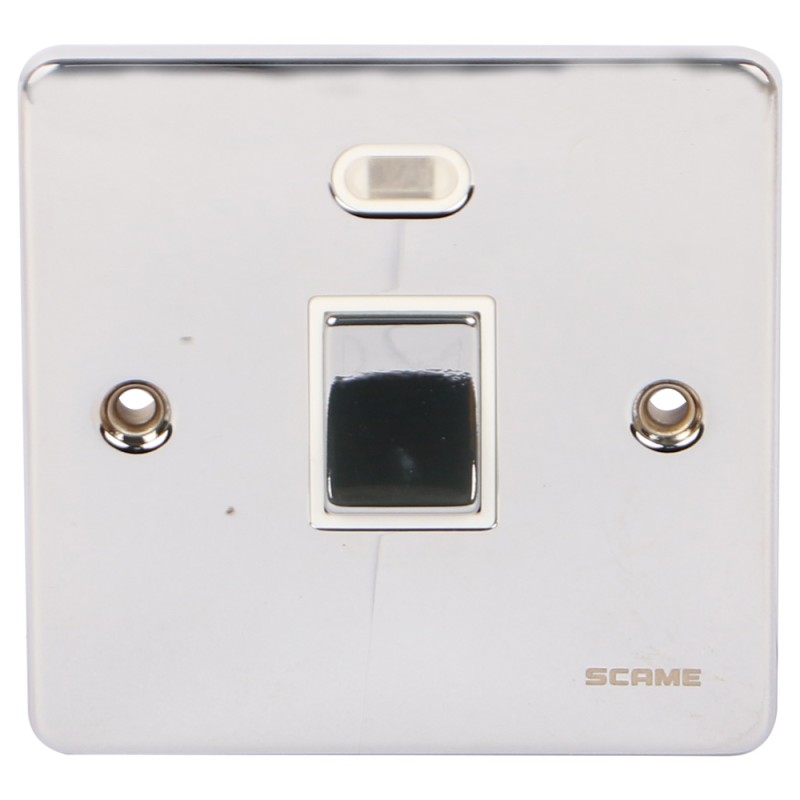 PCW SCAME MODERNA SWITCH 20AMP WITH BULB