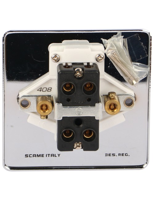 PCW SCAME MODERNA SWITCH 20AMP WITH BULB