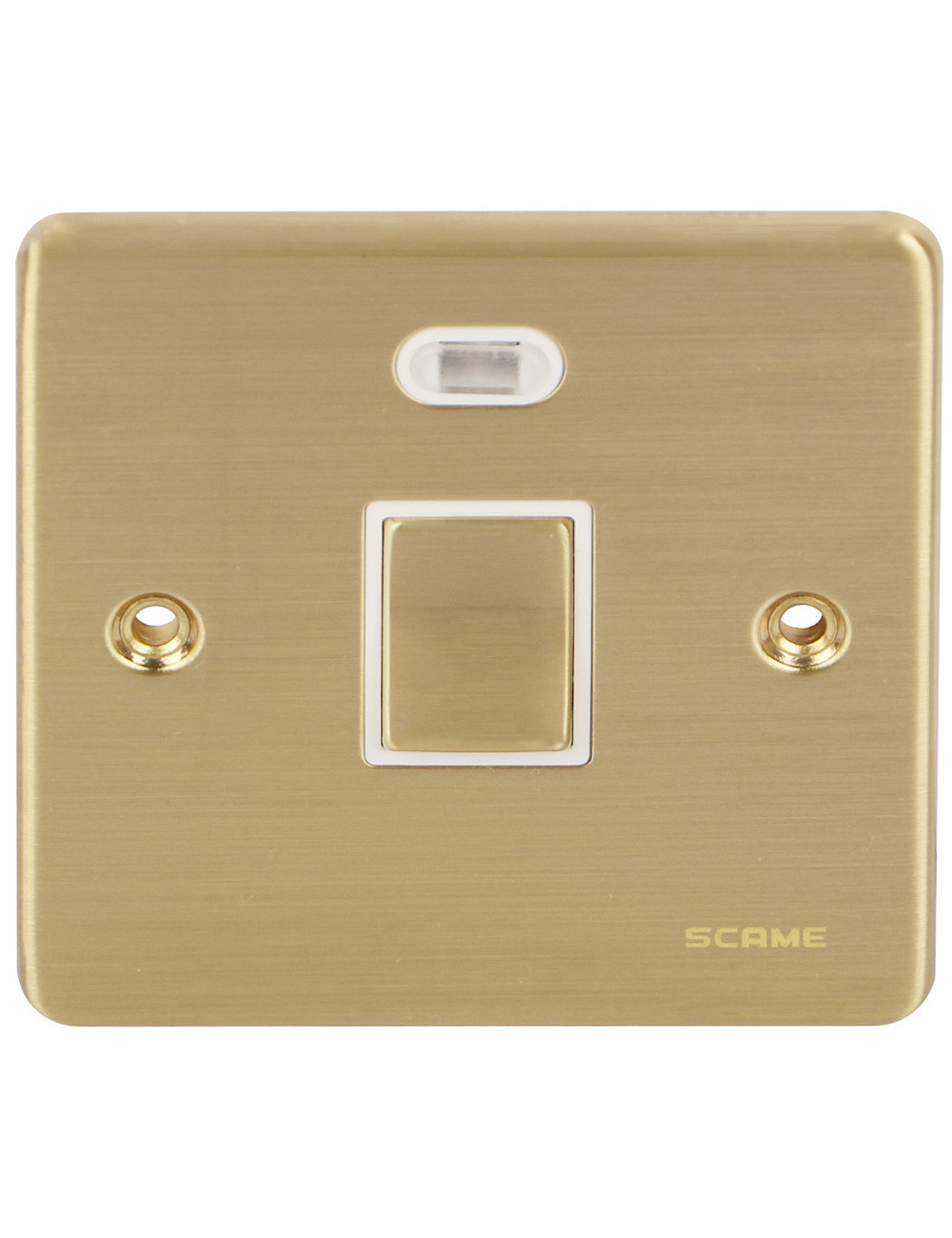 SBW SCAME MODERNA SWITCH MATTE GOLD WITH BULB
