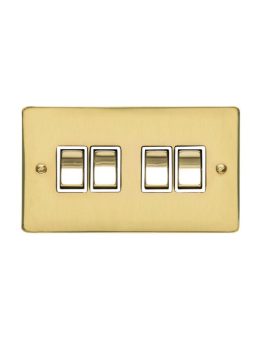 PBW SCAME MODERNA 4 GANG SWITCH