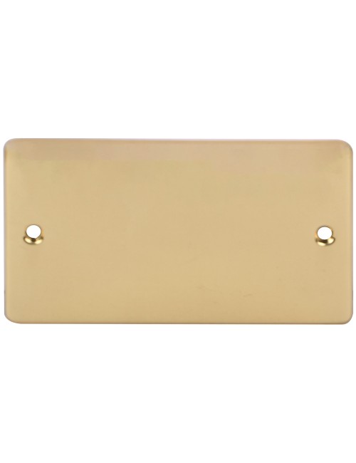 PBW SCAME MODERNA ELECTRIC BOX COVER 3 X6 GOLD
