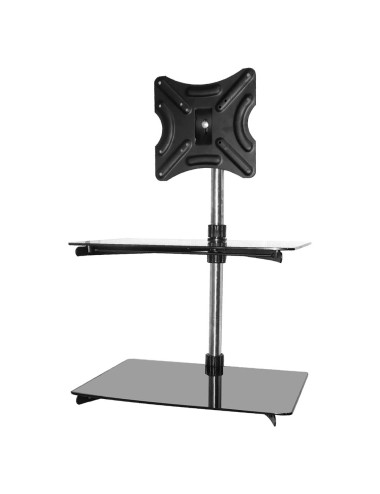 LCD-LS-3995 LCD/LED WALL BRACKET WITH DVD/RECEIVER STA