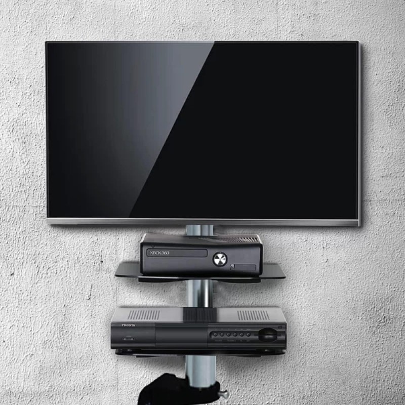 LCD-LS-3995 LCD/LED WALL BRACKET WITH DVD/RECEIVER STA
