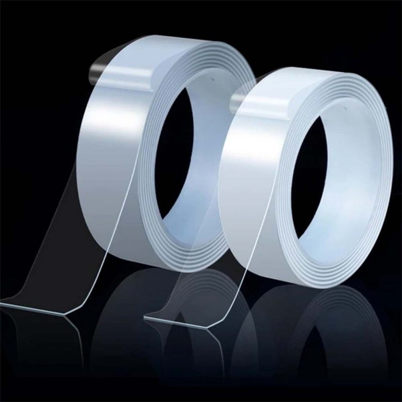 LM-37 50MM X 1M تيب دبل سيد شفاف متعدد الاستخدامات