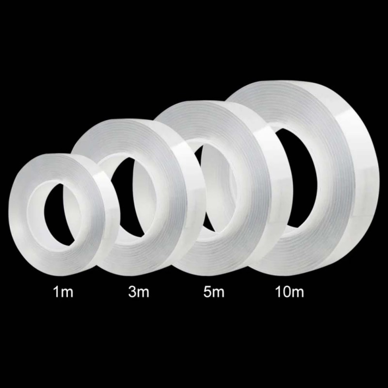 LM-38 30MM X 3M تيب دبل سيد شفاف متعدد الاستخدامات