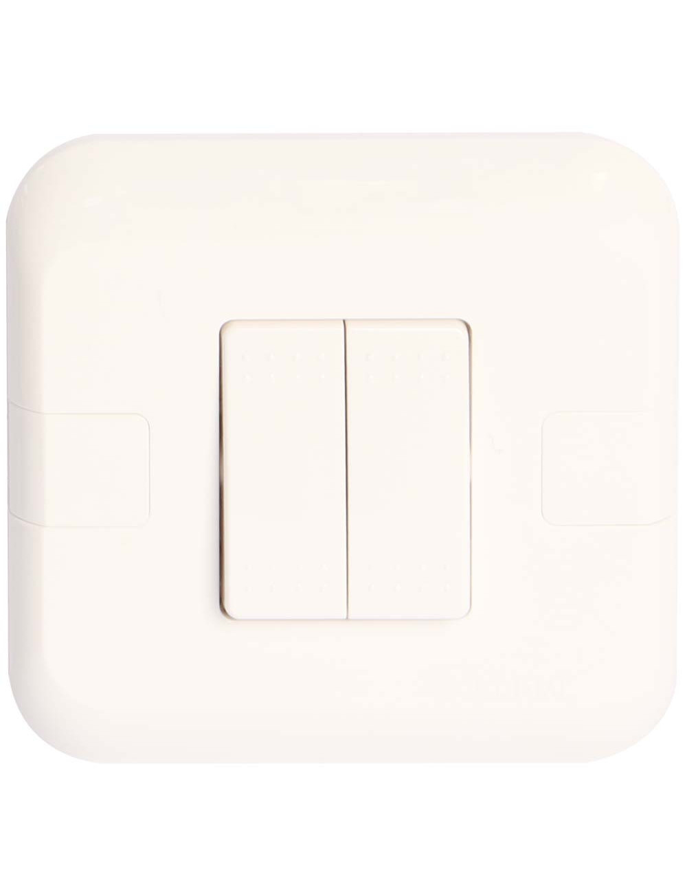 SCAME-INNOVA DOUBEL SWITCH WHITE