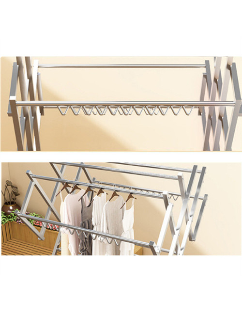 CM-021 STAINLESS CLOTHES DRYING RACK