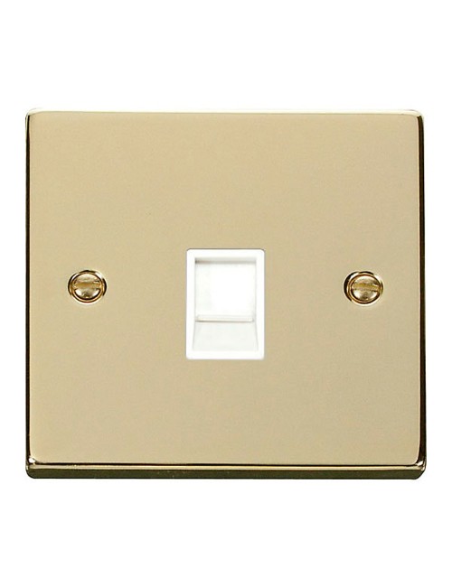 سكامى مودرنا ذهبى بلاك كمبيوتر مفرد PBW CAT6- RJ45