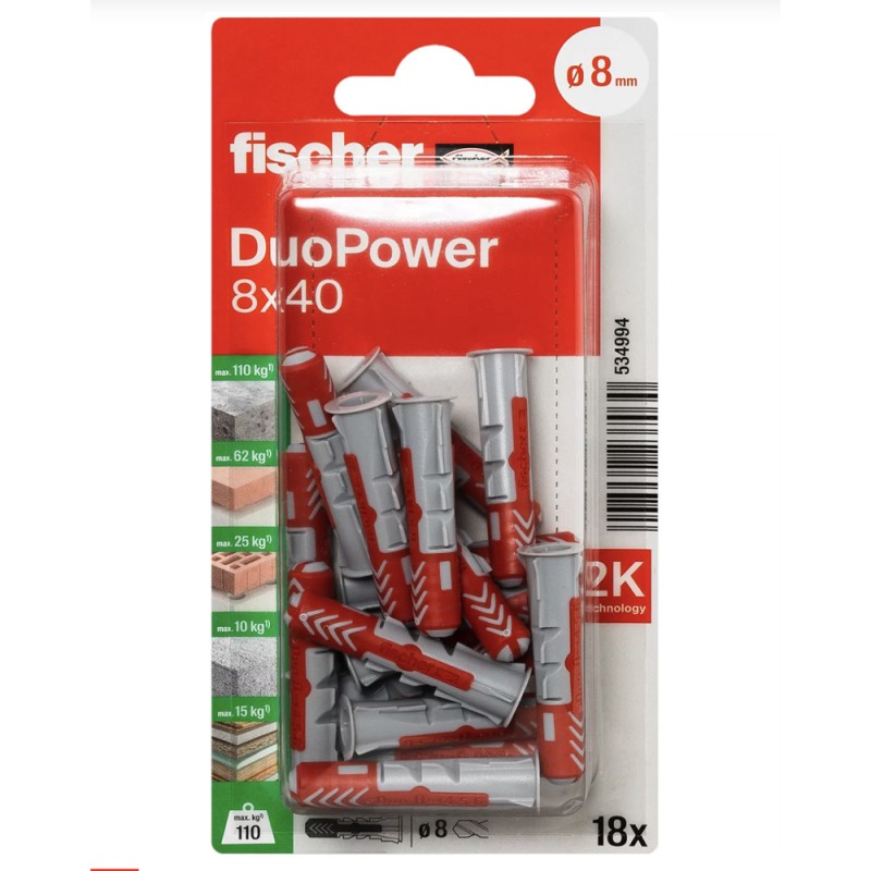 فيشر ديوباور 8X40 K NV 18x(534994)