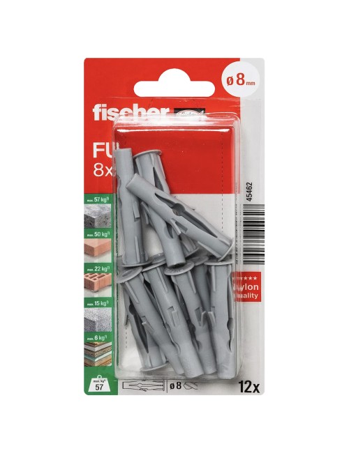 45462 FISHCHER FU 8X50 K /BLISTER/ PLUG 12PCS