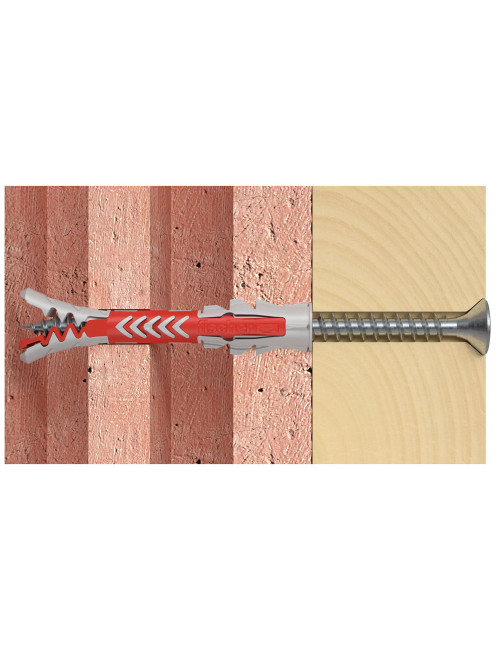 537660 FISHCHER DUOPOWER 6x50 S K NV PLUG + COUNTER SUNK SCREW4PCS