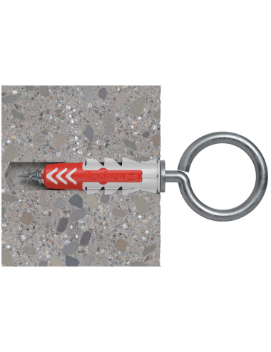 535005 FISHCHER DUOPOWER 6X30 OH K NV PLUG + EYE HOOK 4PCS