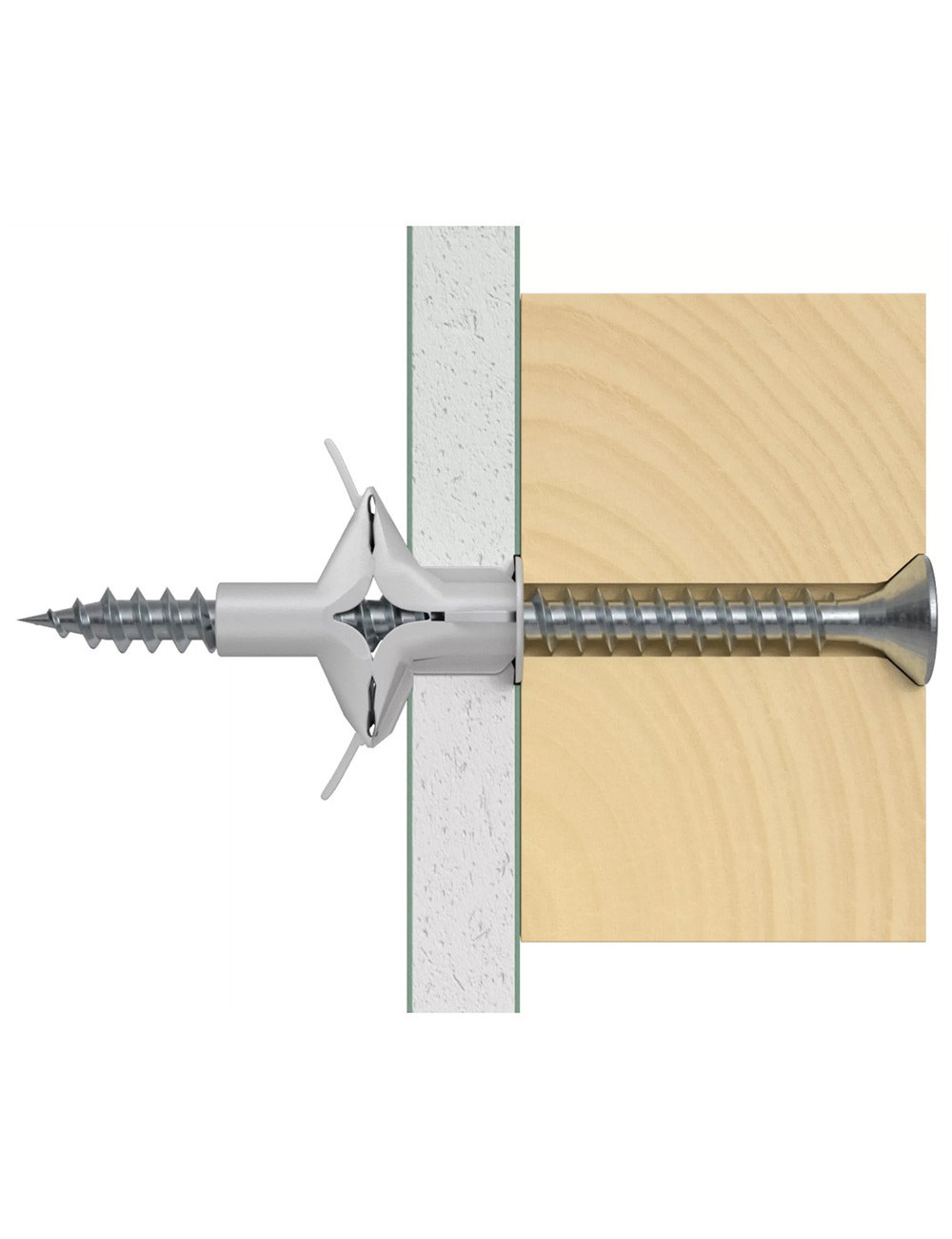 84326 FISHCHER FU 6X35 SK /BLISTER/ PLUG + COUNTER SUNK SCREW 10PCS