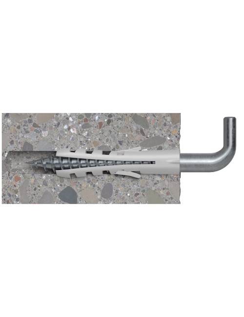 14888 FISHCHER BLISTER S-7 AK PLUG + L HOOK 6PCS