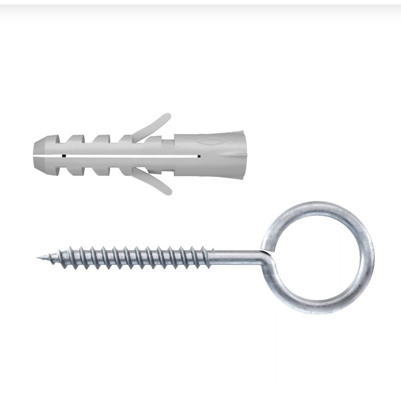 14894 FISHCHER BLISTER S-5 HCK PLUG + EYE HOOK 10PCS