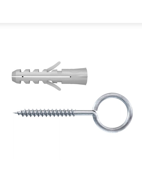 14894 FISHCHER BLISTER S-5 HCK PLUG + EYE HOOK 10PCS