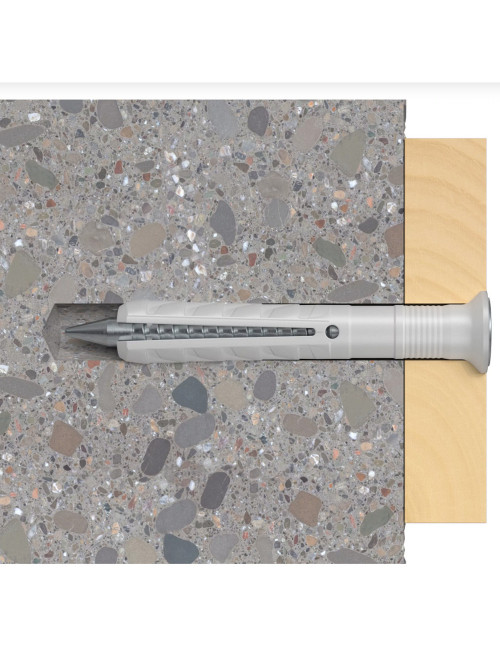 522324 FISHCHER KORT N8x60 K PLUG + COUNTER SUNK SCREW 10PCS