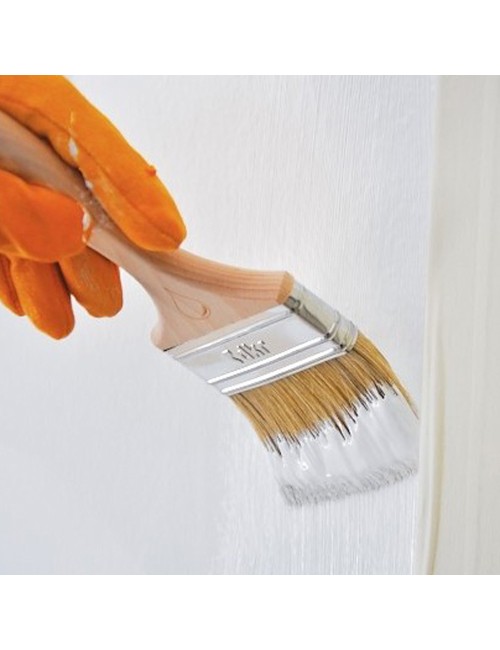 Flat Style Brush Platinium Wooden Handle ''3'' 791 - TURKEY