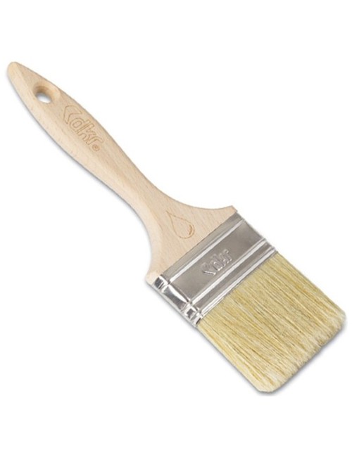 Flat Style Brush Platinium Wooden Handle ''3'' 791 - TURKEY