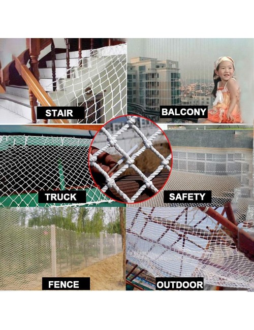 NYLON NET FOR GARDEN ANIMALS WHITE 120PLY 70MM x 3 x 25 MTR