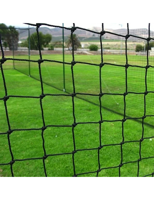 NYLON NET FOR GARDEN ANIMALS BLACK 120PLY 70MM x 3 x 25MT