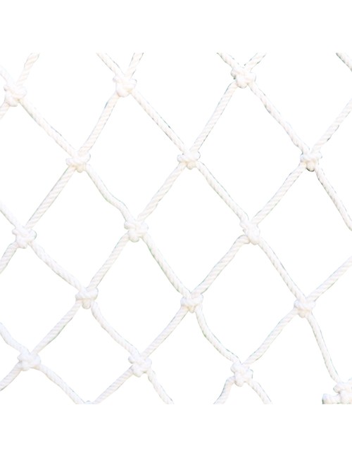 NYLON NET FOR GARDEN ANIMALS WHITE 120PLY 70MM x 4 x 25 MTR