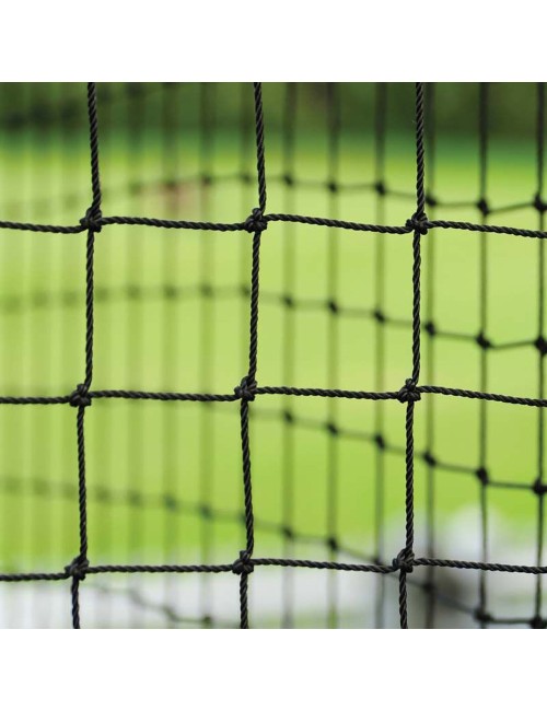 NYLON NET FOR GARDEN ANIMALS BLACK 120PLY 70MM x 4 x 25 MTR