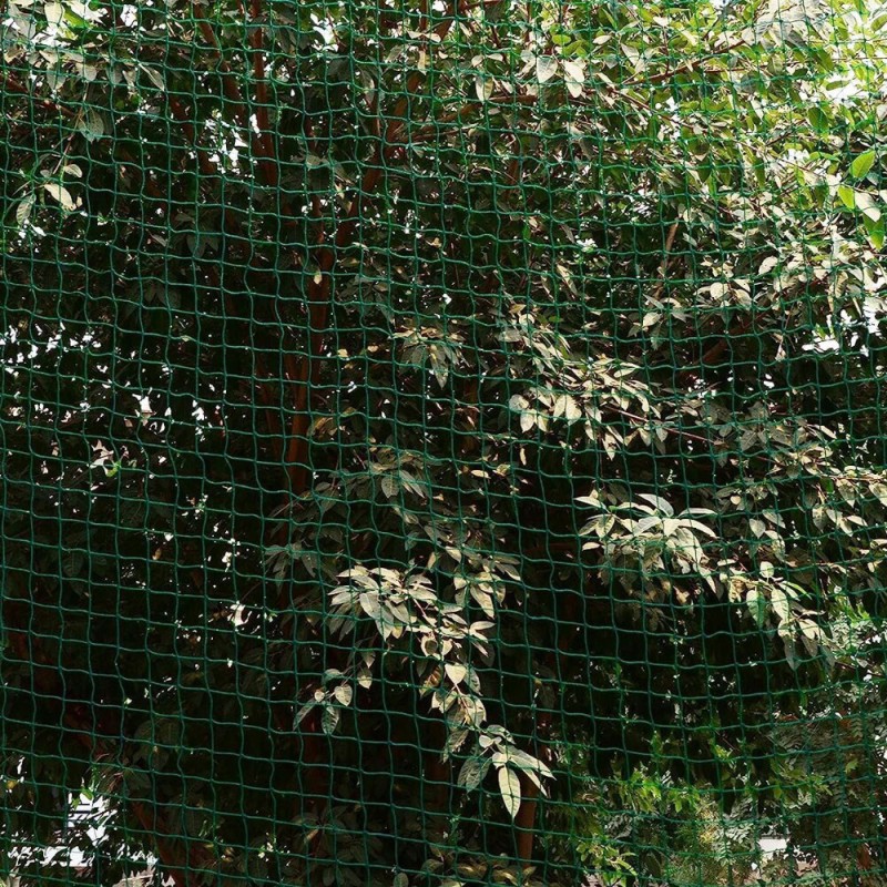 NYLON NET FOR GARDEN ANIMALS GREEN 70MM x 2 x 25MT