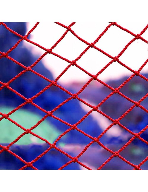NYLON NET FOR GARDEN ANIMALS RED 70MM x 2 x 25MT