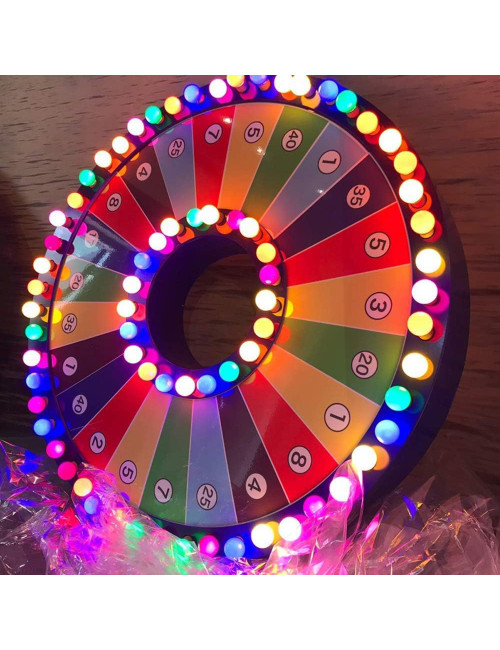 ALANWAR 10W LED لمبة وردي