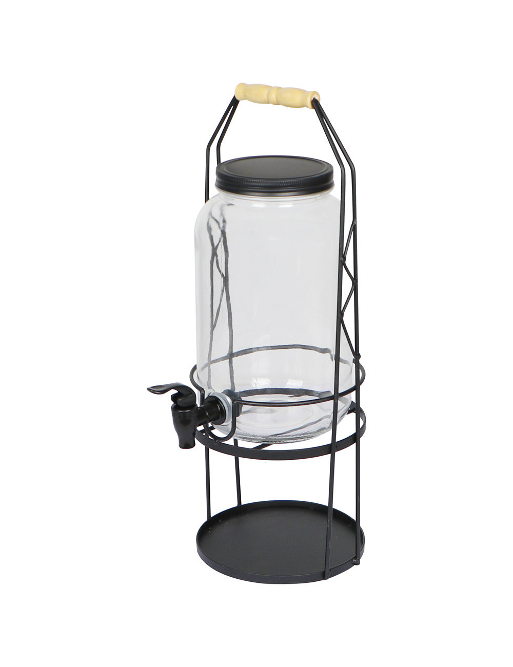 JUICE DISPENSER WITH STAND SINGLE BOTTLE