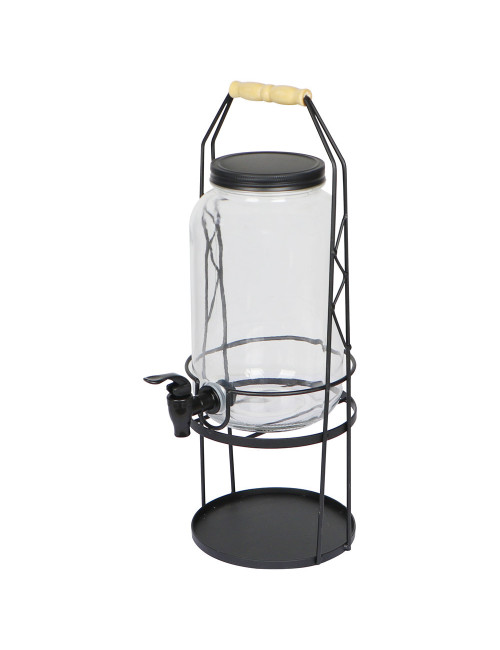 JUICE DISPENSER WITH STAND SINGLE BOTTLE