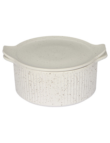 صينية فرن مدورة غطاء مسطح 26.5 سم