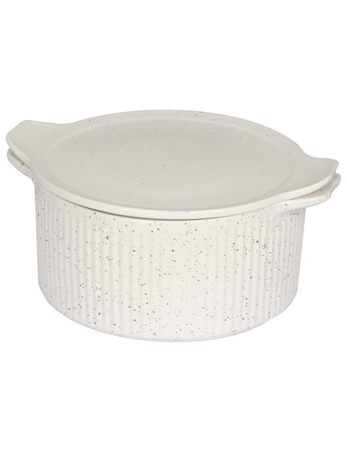 صينية فرن مدورة غطاء مسطح 29.5 سم